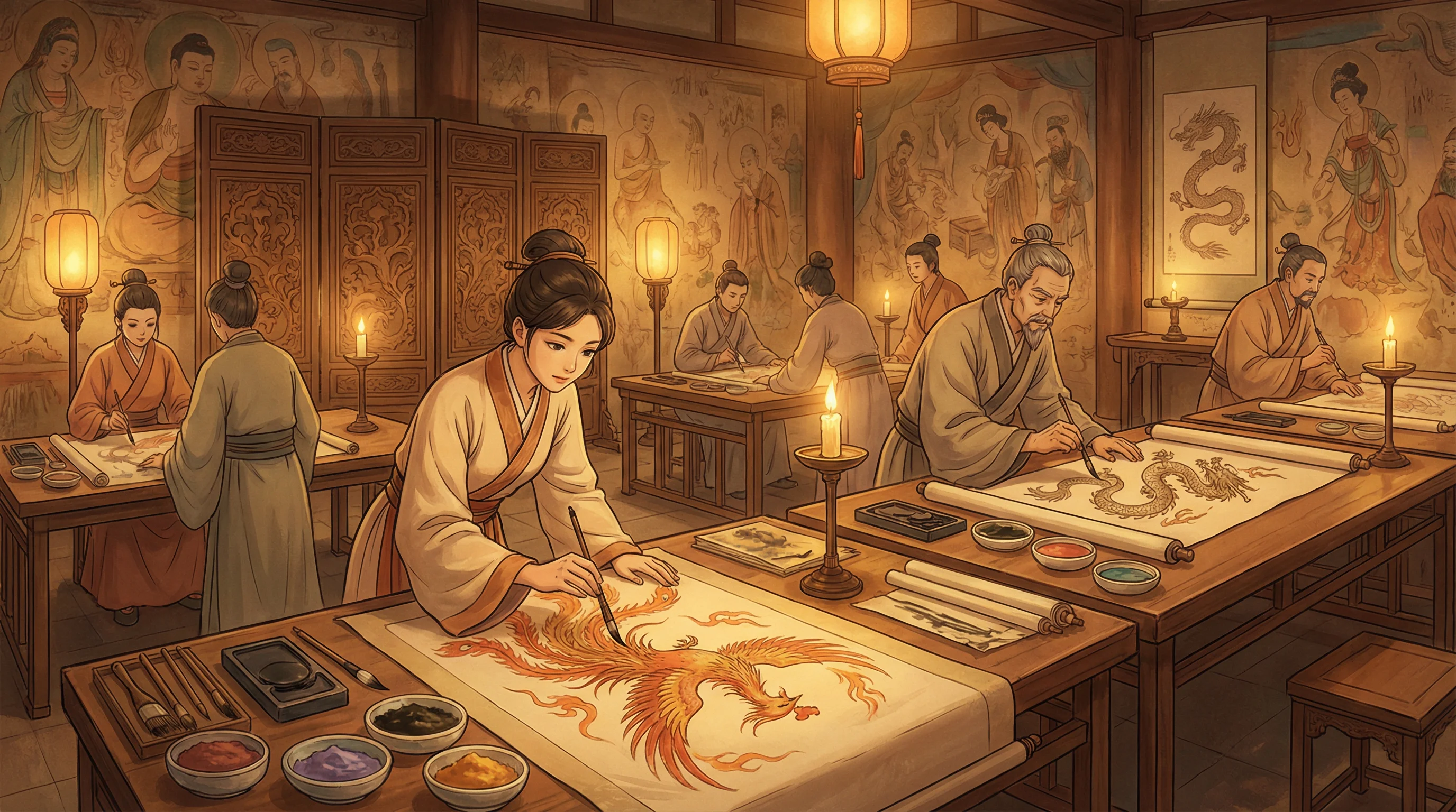 画师入驻 - 僵尸叔叔4 国风动漫画师